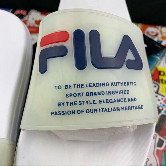 Fila Drifter Lux Clear Slides Size 10 Women's - Picture 5 of 11